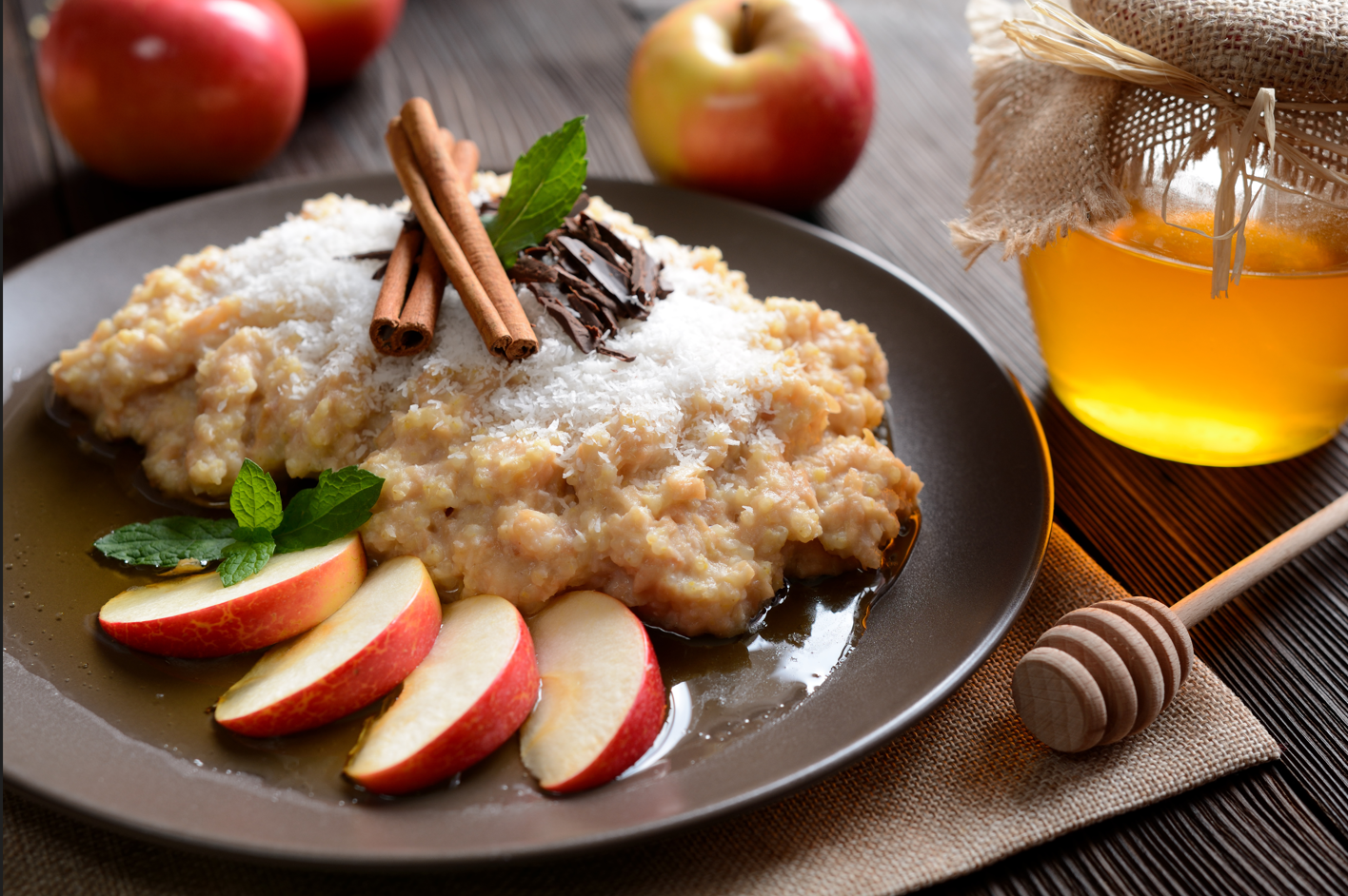 Apple Millet Porridge | Millé – Mille Supergrain
