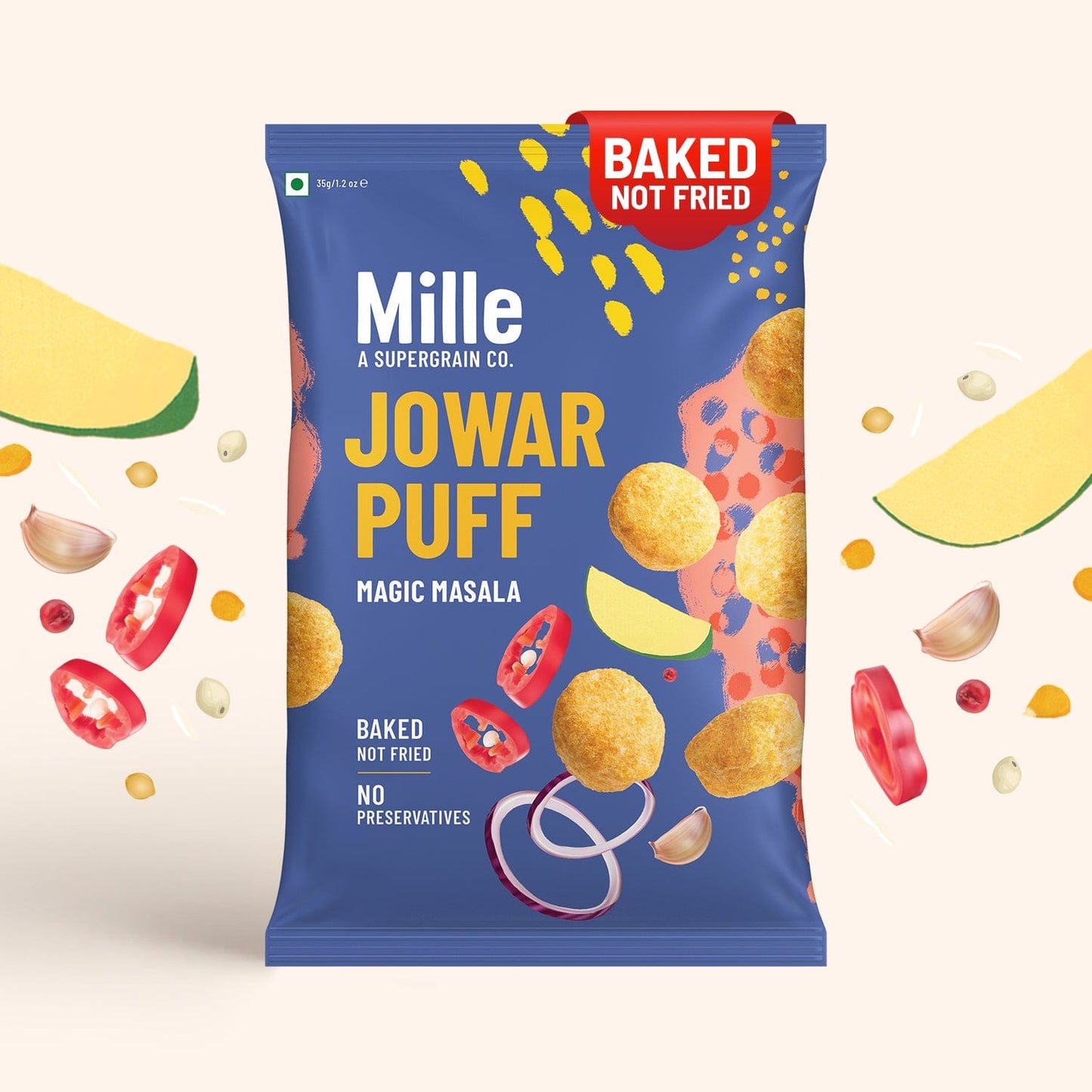 Millet Puffs - Magic Masala