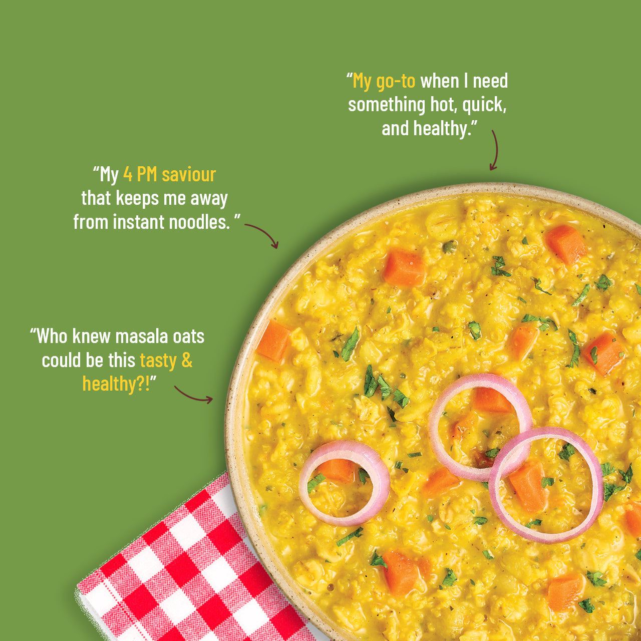 Mille Instant Masala Oats + Jowar with Whole Grains and Veggies- 40g
