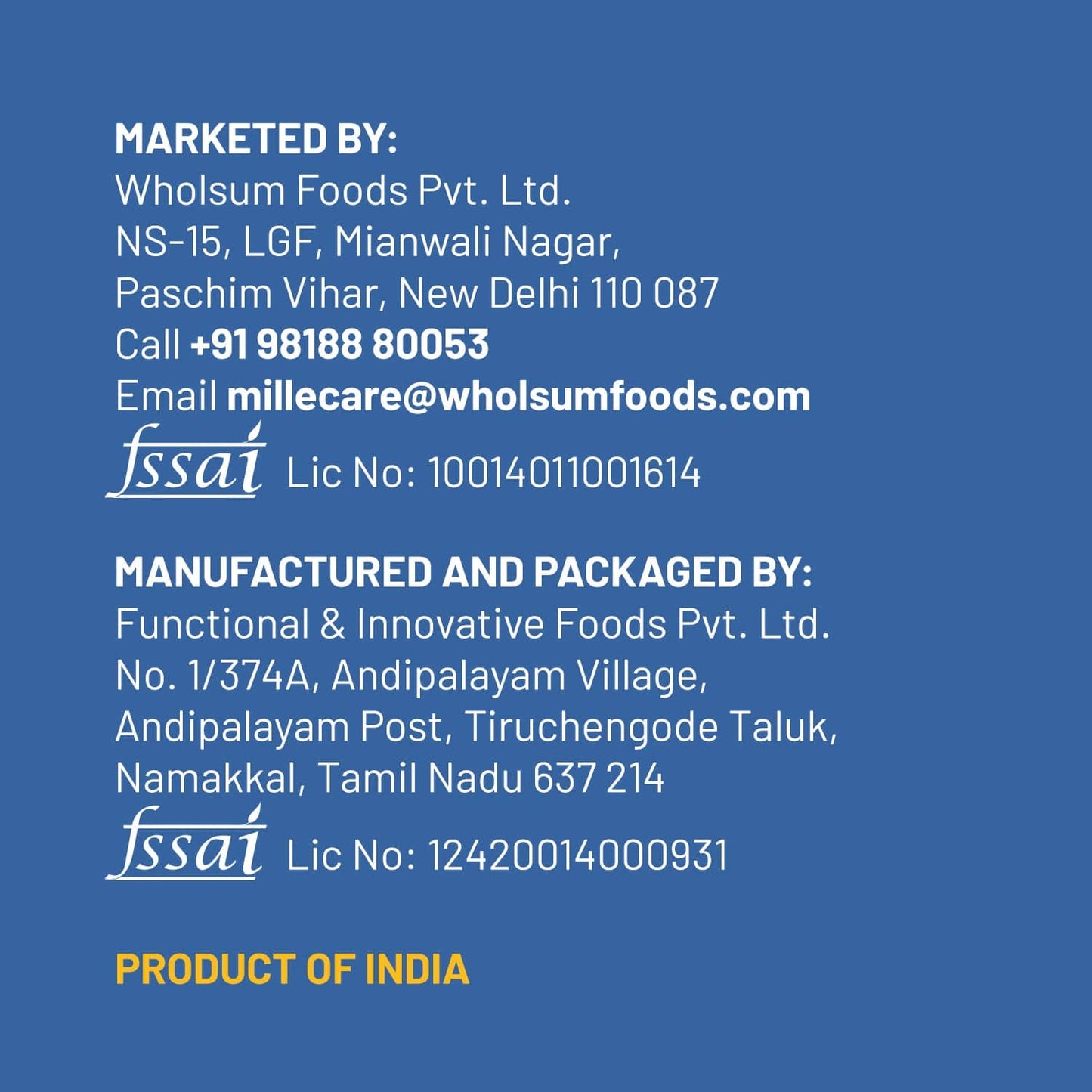 Mille Instant Multigrain Oats | No Sugar | Rolled Oats | High in Protein & Fiber | Pack of 2