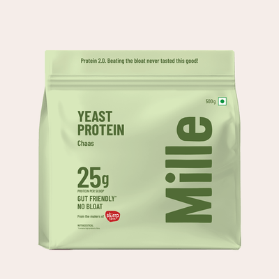 Mille Buttermilk Yeast Protein | 25g/Scoop | Savoury, No Added Sugar | Bio-Fermented Yeast Protein | Gut Friendly | Vegan | PDCAAS 1.0