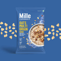 High Protein | Instant Multigrain Oats  | Rolled Oats | High Fiber | 500g
