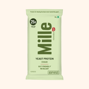 Mille Buttermilk Yeast Protein | 25g Protein Per Serve | Savoury, No Added Sugar | Bio-Fermented Yeast Protein | Gut Friendly  | 38g Trial Pack