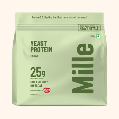Mille Buttermilk Yeast Protein | 25g/Scoop | Savoury, No Added Sugar | Bio-Fermented Yeast Protein | Gut Friendly | PDCAAS 1.0