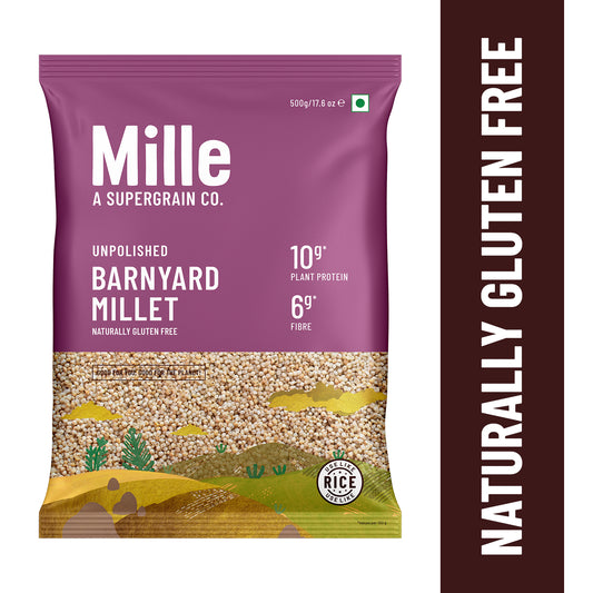 Barnyard Millet (For Salads & Snacks, Iron-Rich Grain)