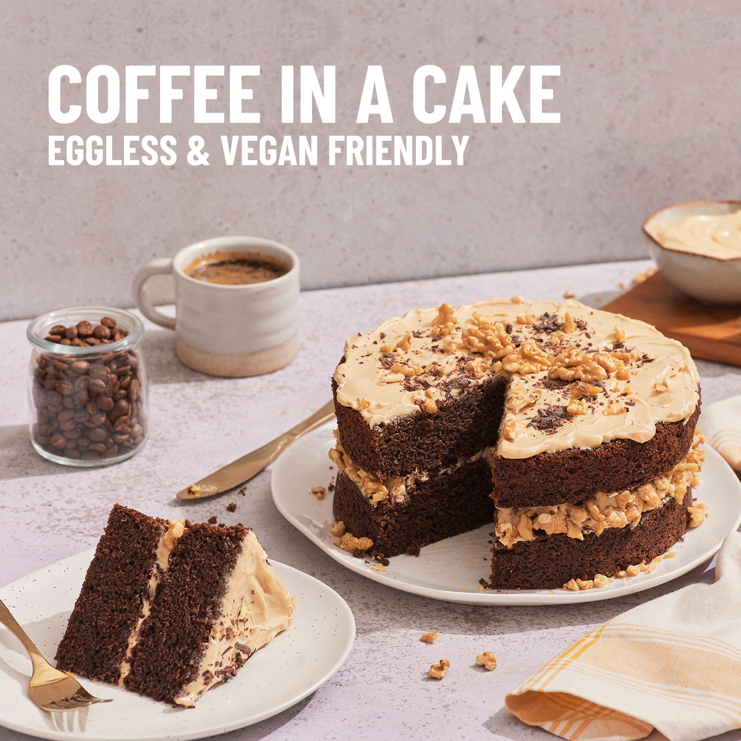 Healthy (Eggless) Chocolate Ragi Cake - The Foodie Diaries