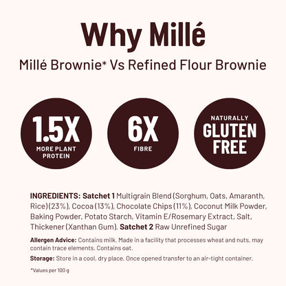 Fudgy Chocolate Millet Brownie Mix