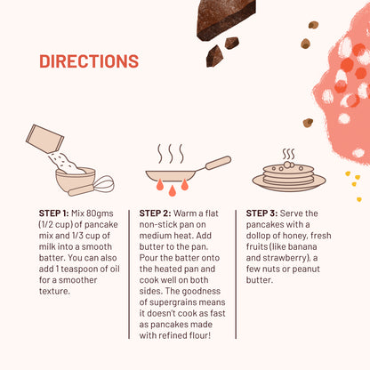 Chocolate Millet Pancake Mix