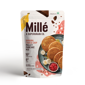 Banana Choco Chip Pancake mix | Real Cocoa | No maida, 16g Protein