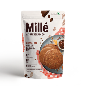 Chocolate Pancake mix | 100% Real cocoa | No Maida, 16g Protein